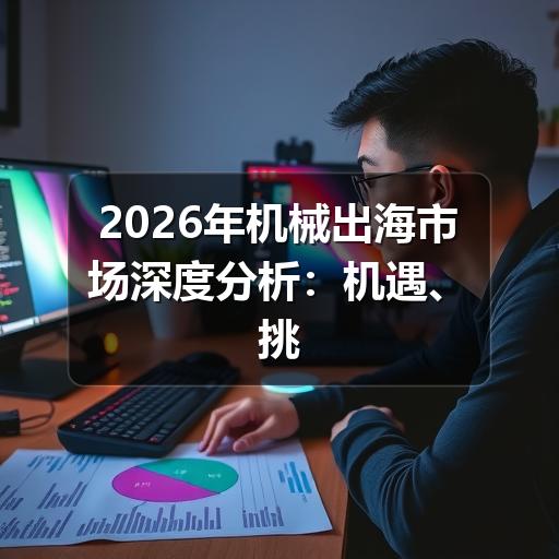 2026年机械出海市场深度分析:机遇、挑战与突围路径