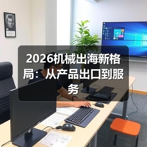 2026机械出海新格局：从产品出口到服务输出的转型分析