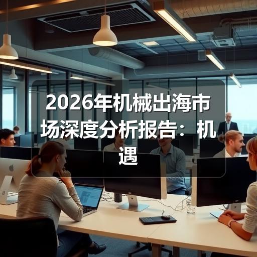 2026年机械出海市场深度分析报告:机遇与挑战并存 2026年机械出海市场深度分析报告:机遇与挑战并存