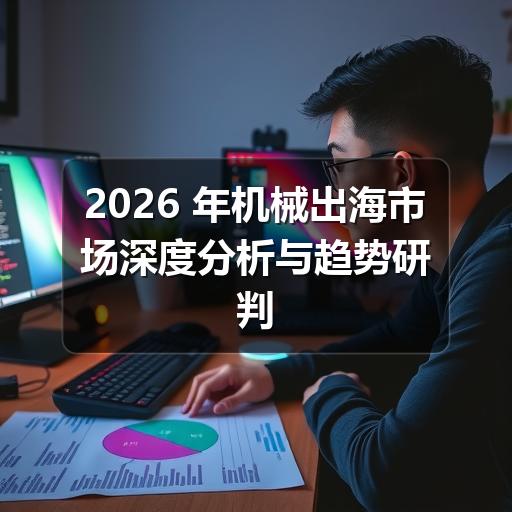 2026 年机械出海市场深度分析与趋势研判