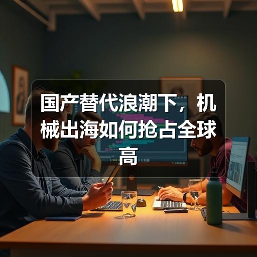 国产替代浪潮下,机械出海如何抢占全球高地