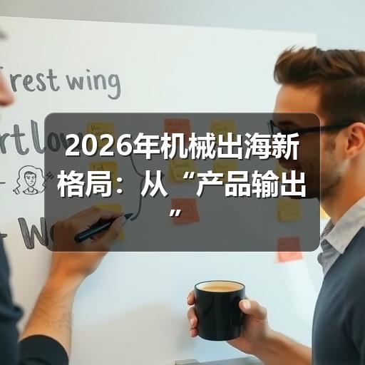 2026年机械出海新格局:从“产品输出”到“产业链深耕”