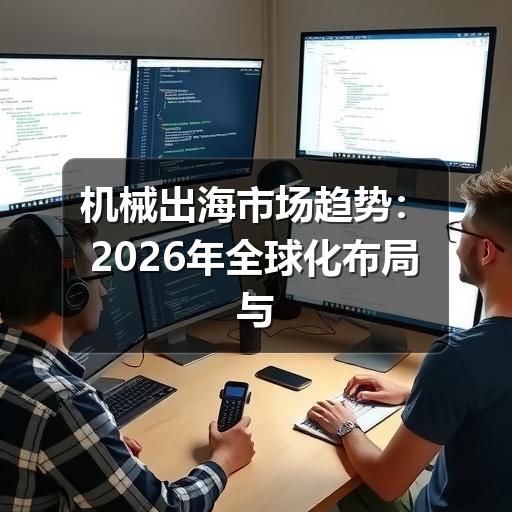 机械出海市场趋势:2026年全球化布局与新兴机遇
