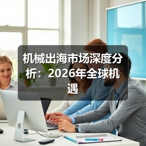 机械出海市场深度分析：2026年全球机遇与风险研判