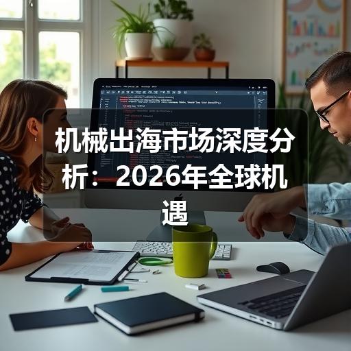 机械出海市场深度分析:2026年全球机遇与风险研判