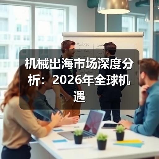 机械出海市场深度分析:2026年全球机遇与风险研判