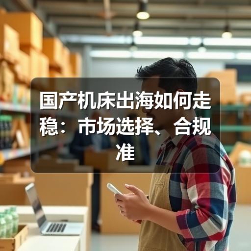 国产机床出海如何走稳:市场选择、合规准备与服务落地