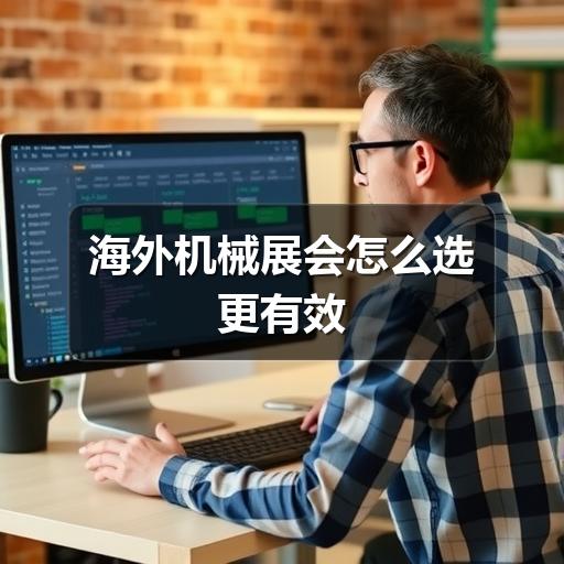 海外机械展会怎么选更有效