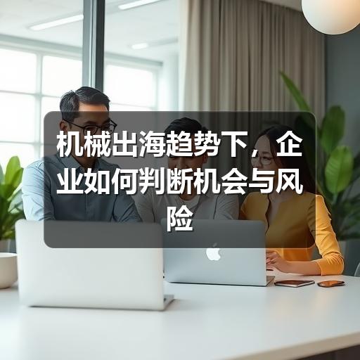 机械出海趋势下,企业如何判断机会与风险