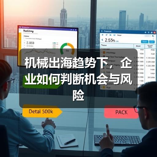 机械出海趋势下,企业如何判断机会与风险