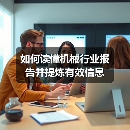如何读懂机械行业报告并提炼有效信息