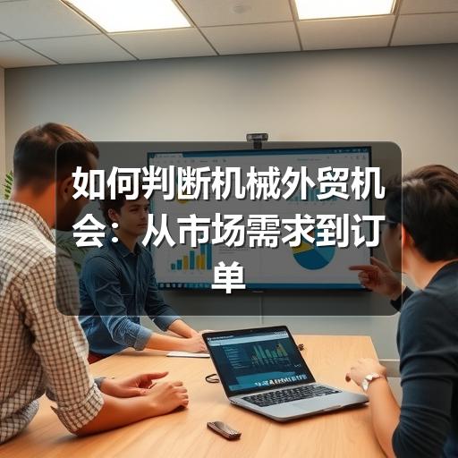 如何判断机械外贸机会:从市场需求到订单转化的实用指南
