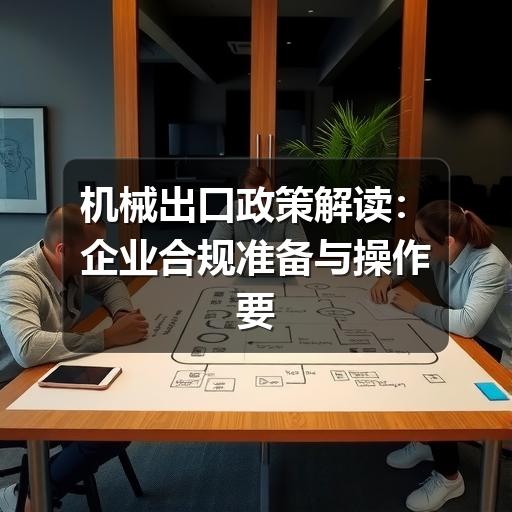 机械出口政策解读:企业合规准备与操作要点