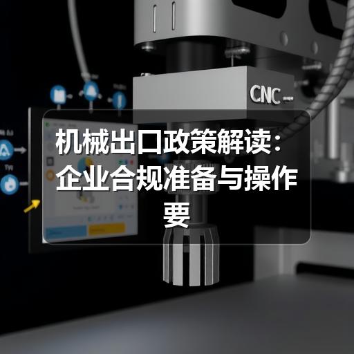 机械出口政策解读:企业合规准备与操作要点