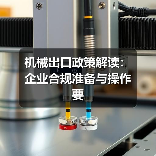 机械出口政策解读：企业合规准备与操作要点