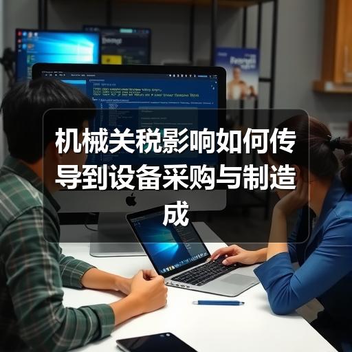 机械关税影响如何传导到设备采购与制造成本