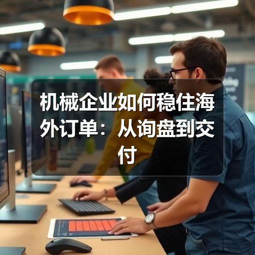 机械企业如何稳住海外订单:从询盘到交付的实用做法