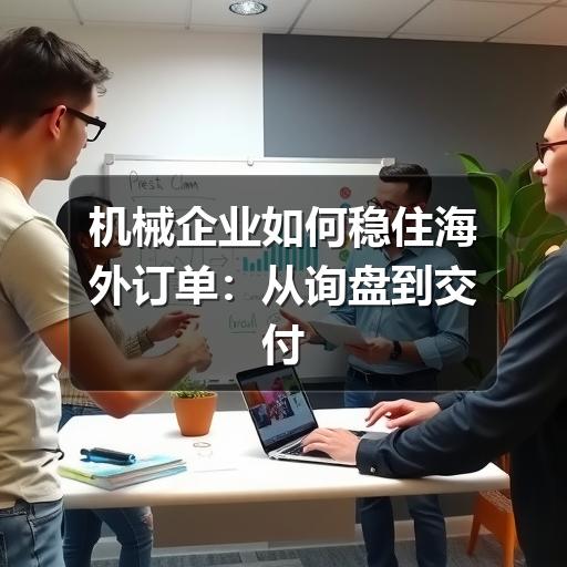 机械企业如何稳住海外订单:从询盘到交付的实用做法