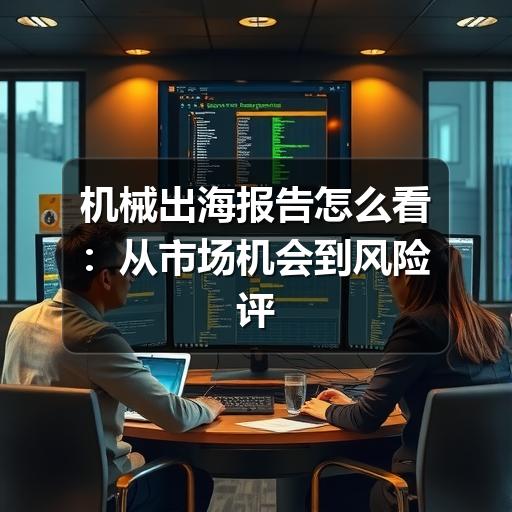 机械出海报告怎么看:从市场机会到风险评估的实用指南