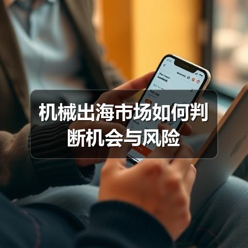 机械出海市场如何判断机会与风险