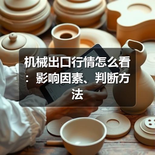 机械出口行情怎么看：影响因素、判断方法与企业应对思路