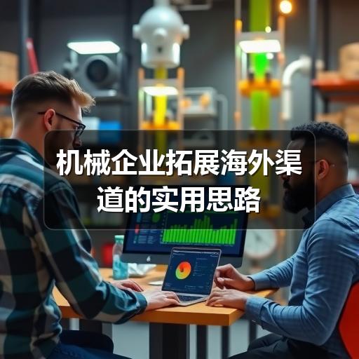 机械企业拓展海外渠道的实用思路