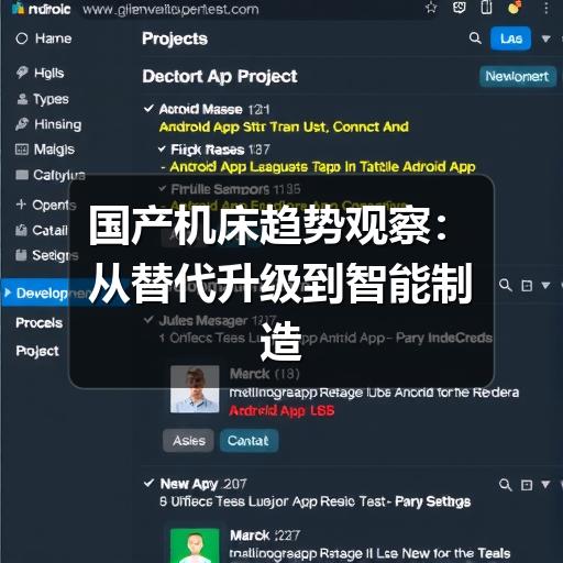 国产机床趋势观察：从替代升级到智能制造落地