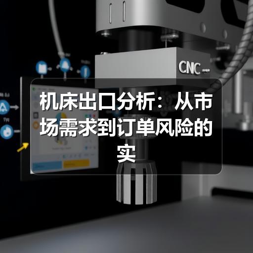 机床出口分析:从市场需求到订单风险的实用判断