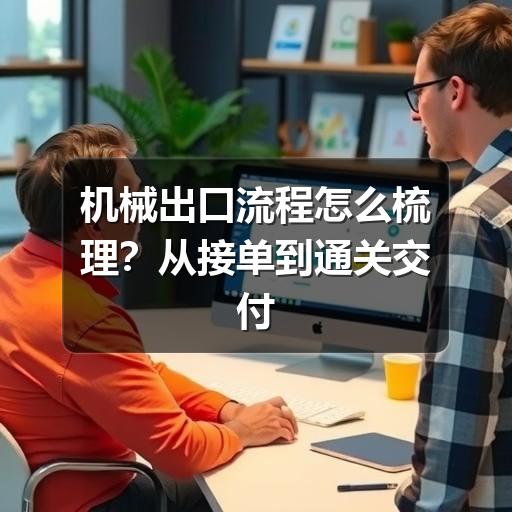 机械出口流程怎么梳理?从接单到通关交付的实用指南