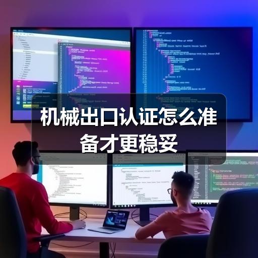 机械出口认证怎么准备才更稳妥