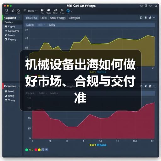 机械设备出海如何做好市场、合规与交付准备(1)