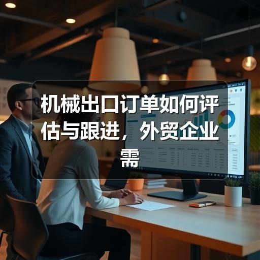 机械出口订单如何评估与跟进，外贸企业需要关注哪些环节