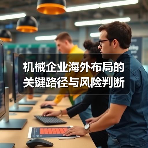 机械企业海外布局的关键路径与风险判断