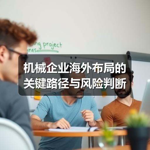 机械企业海外布局的关键路径与风险判断