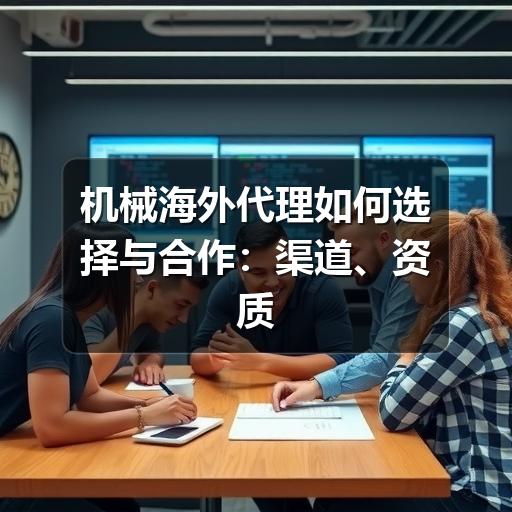 机械海外代理如何选择与合作：渠道、资质和风险要点