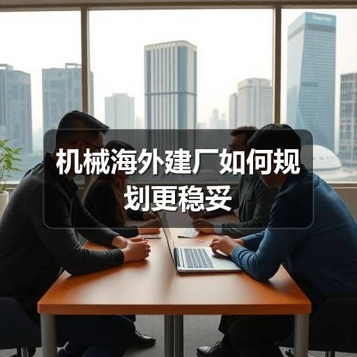 机械海外建厂如何规划更稳妥