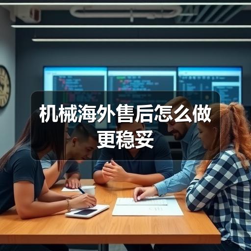 机械海外售后怎么做更稳妥