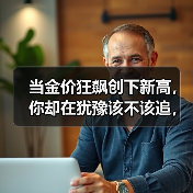 当金价狂飙创下新高，你却在犹豫该不该追，手里的黄金到底还香不香？