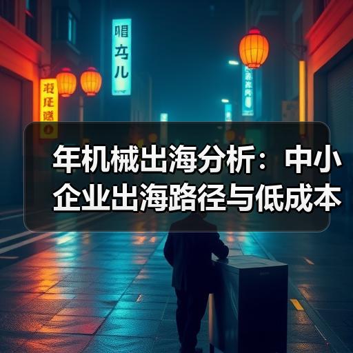 年机械出海分析：中小企业出海路径与低成本获客策略