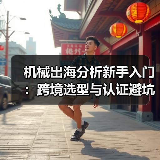 机械出海分析新手入门：跨境选型与认证避坑要点