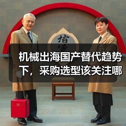 机械出海国产替代趋势下，采购选型该关注哪些核心参数