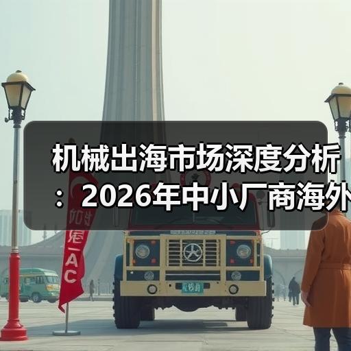 机械出海市场深度分析：2026年中小厂商海外选型与渠道布局要点